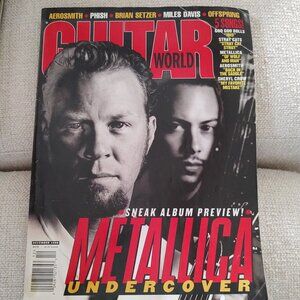 Guitar world Metallica December 1998